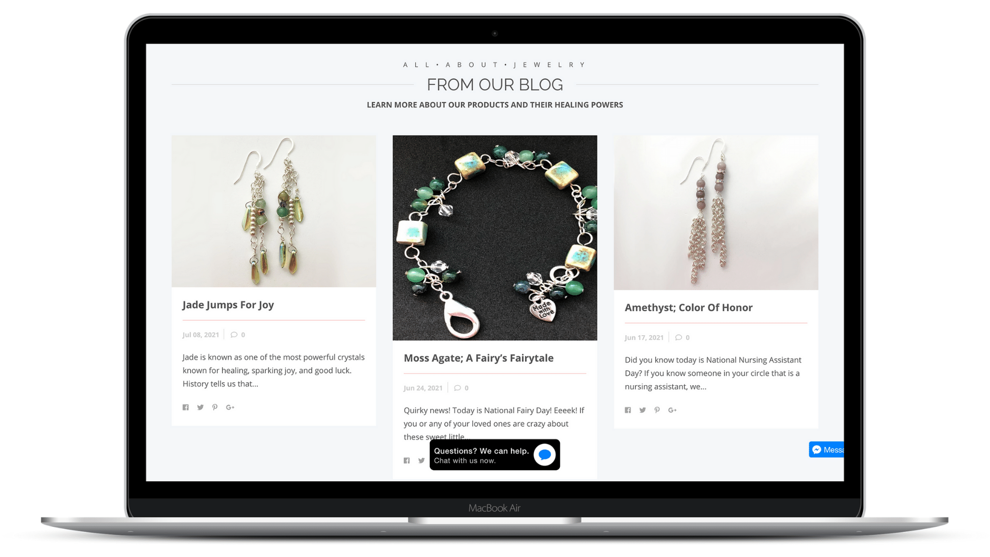 Jena Jewelry | Make It Virtual Assistant Business Consulting
